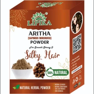 Lipika Aritha Hair Powder | Natural Herbal Reetha Powder for Healthy Hair & Scalp