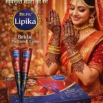 Lipika Bridal Mehndi Cone – Dark Stain | 25g | Pack of 5